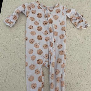 Caden Lane Cookie Crumble Zipper Footie